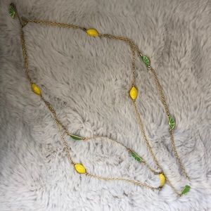 Lilly Pulitzer lemon and lime necklace